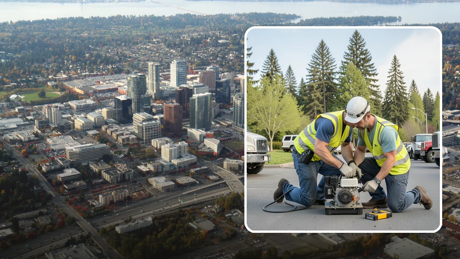 Small Equipment Repair in Bellevue, King County, WA - Repair and tune-up service for the small engines and handheld tools crews rely on daily.