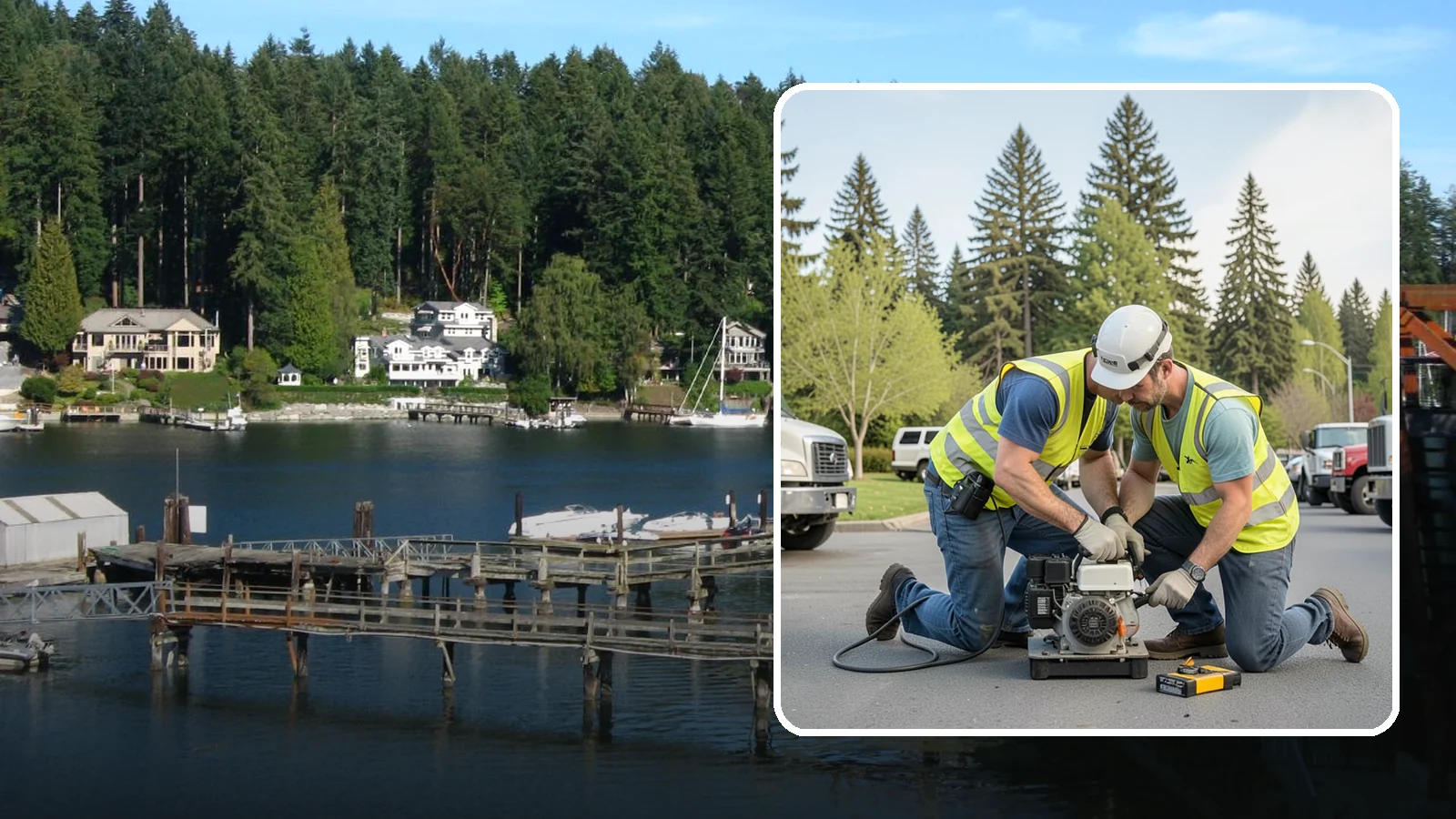 Small Equipment Repair in Gig Harbor, Pierce County, WA - Repair and tune-up service for the small engines and handheld tools crews rely on daily.