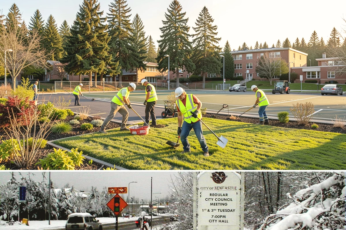 Small Equipment Repair in Newcastle, King County, WA - Demand peaks as crews ramp up mowing in spring and prep saws before fall storm season.