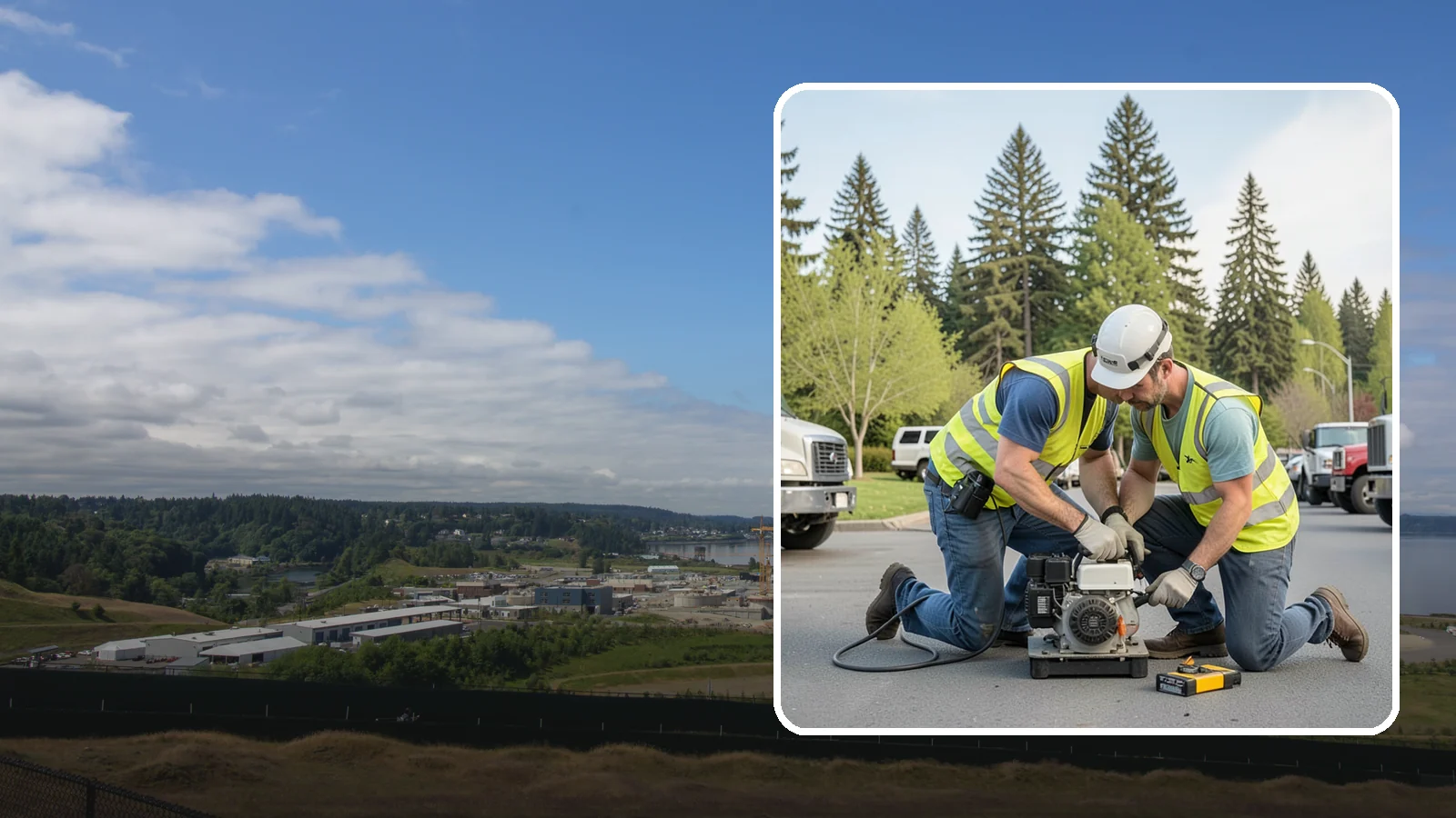 Small Equipment Repair in University Place, Pierce County, WA - Repair and tune-up service for the small engines and handheld tools crews rely on daily.