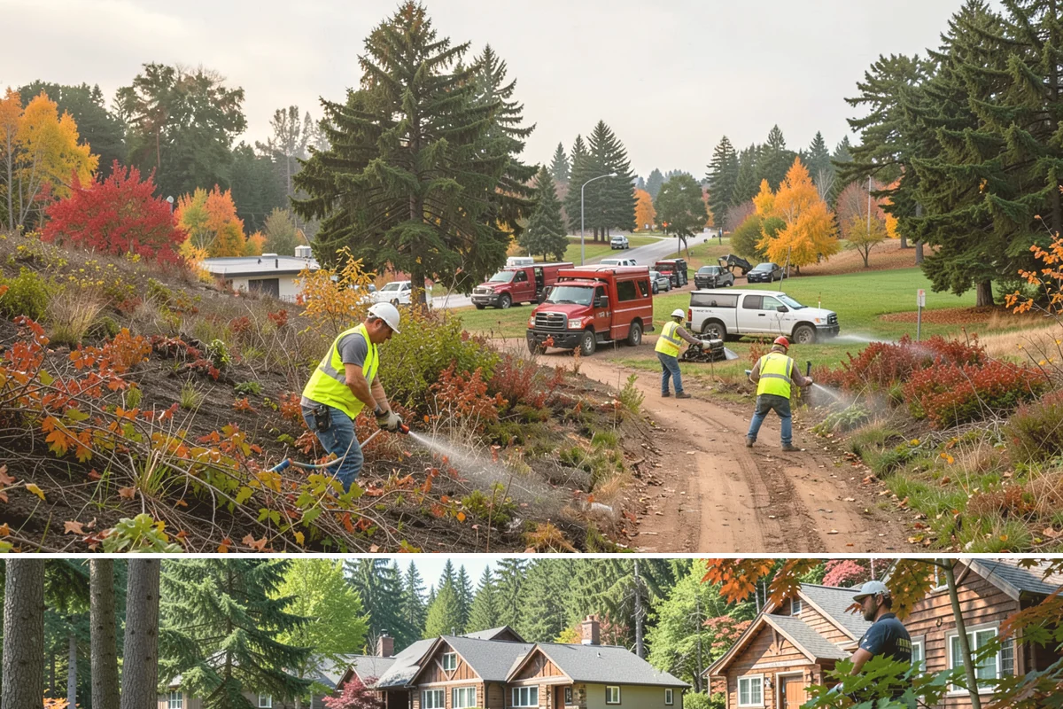 Small Works Roster Services in Edgewood, Pierce County, WA - Roster work is available year-round, with weather-sensitive tasks scheduled around Western Washington's wet season.
