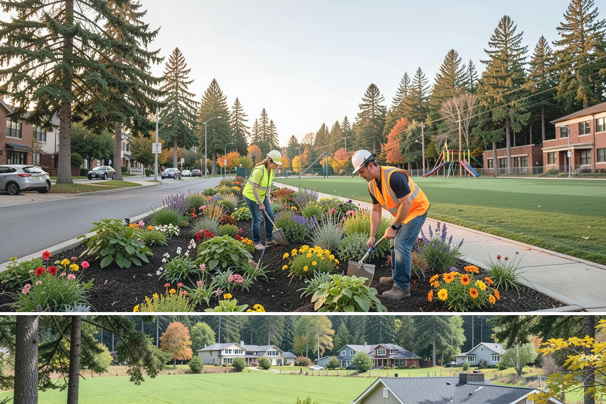 Small Works Roster Services in Lyman, Skagit County, WA - Roster work is available year-round, with weather-sensitive tasks scheduled around Western Washington's wet season.