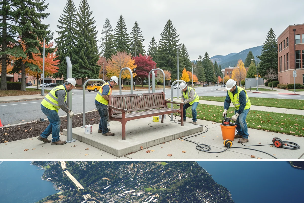 Small Works Roster Services in Mercer Island, King County, WA - Roster work is available year-round, with weather-sensitive tasks scheduled around Western Washington's wet season.