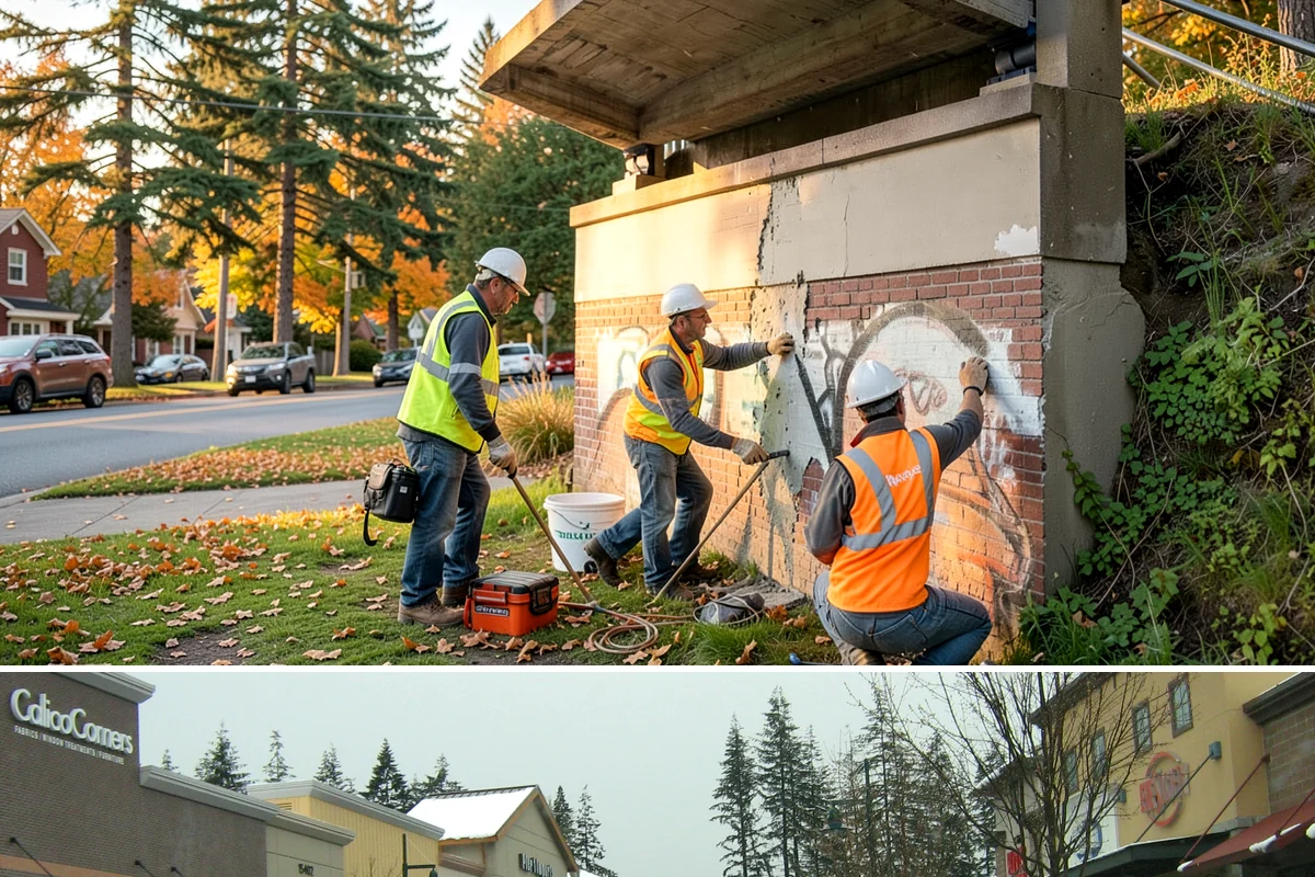 Small Works Roster Services in Mill Creek, Snohomish County, WA - Roster work is available year-round, with weather-sensitive tasks scheduled around Western Washington's wet season.