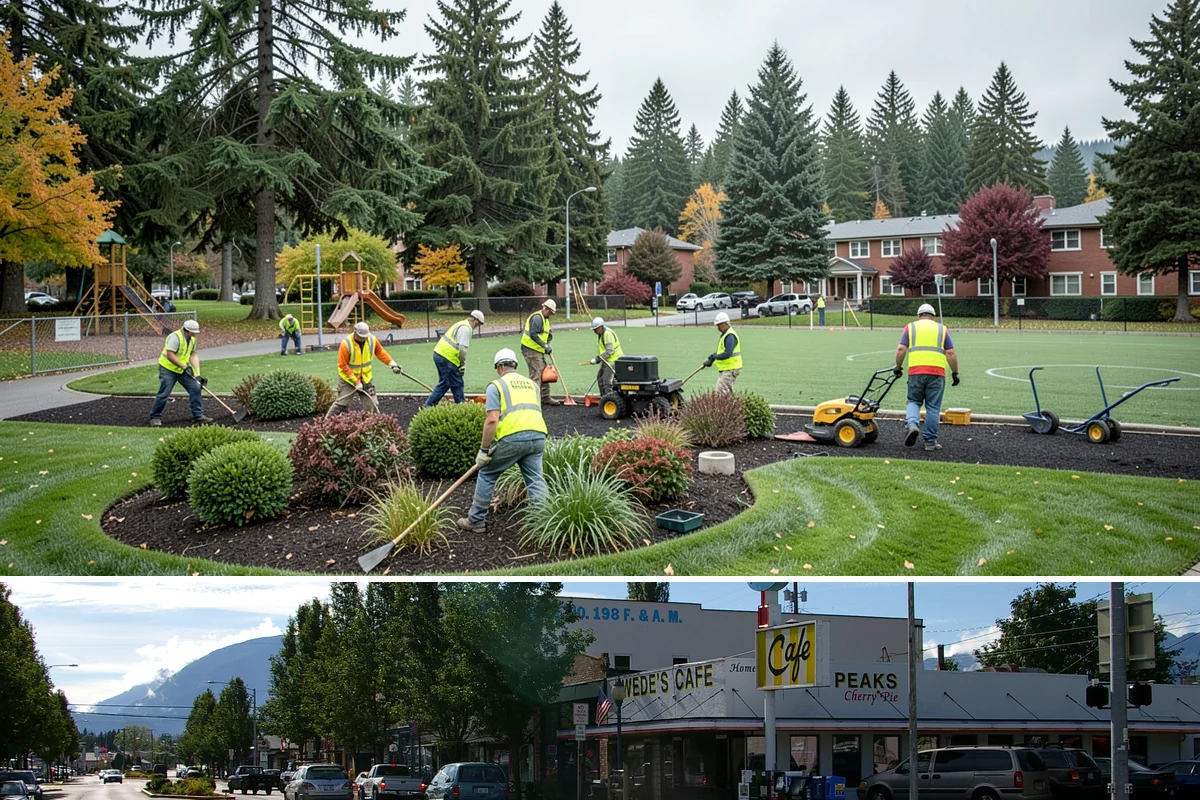 Small Works Roster Services in North Bend, King County, WA - Roster work is available year-round, with weather-sensitive tasks scheduled around Western Washington's wet season.