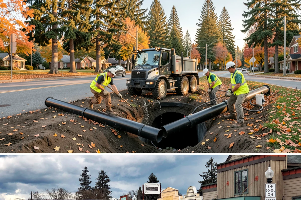 Small Works Roster Services in Roy, Pierce County, WA - Roster work is available year-round, with weather-sensitive tasks scheduled around Western Washington's wet season.