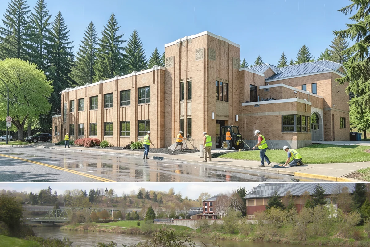Small Works Roster Services in Tukwila, King County, WA - Roster work is available year-round, with weather-sensitive tasks scheduled around Western Washington's wet season.