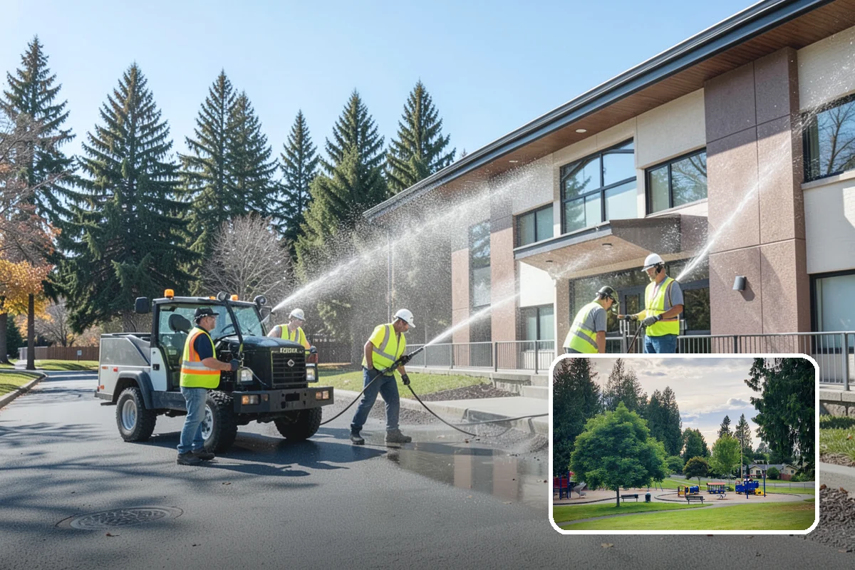 Snow Equipment Servicing in Bonney Lake, Pierce County, WA - Plow hydraulics and controls checked