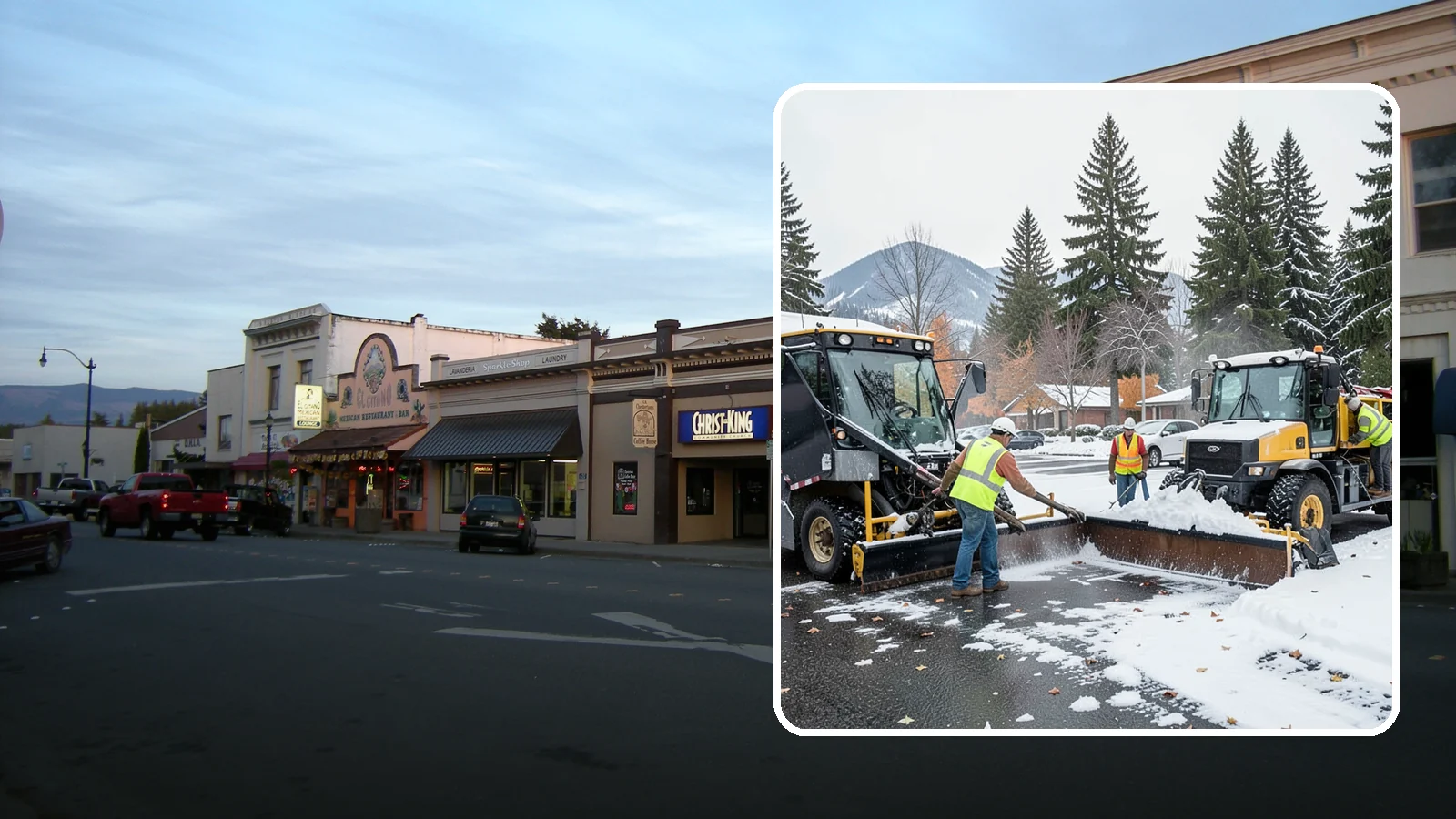 Snow Equipment Servicing in Burlington, Skagit County, WA - Pre-season inspection and repair of plows, spreaders, and winter response equipment.