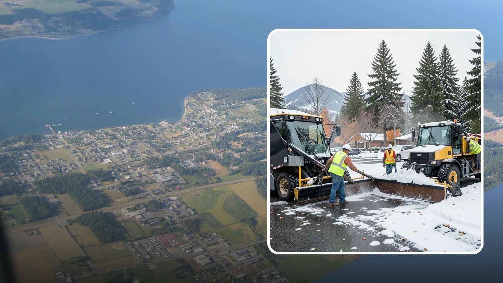 Snow Equipment Servicing in Coupeville, Island County, WA - Pre-season inspection and repair of plows, spreaders, and winter response equipment.