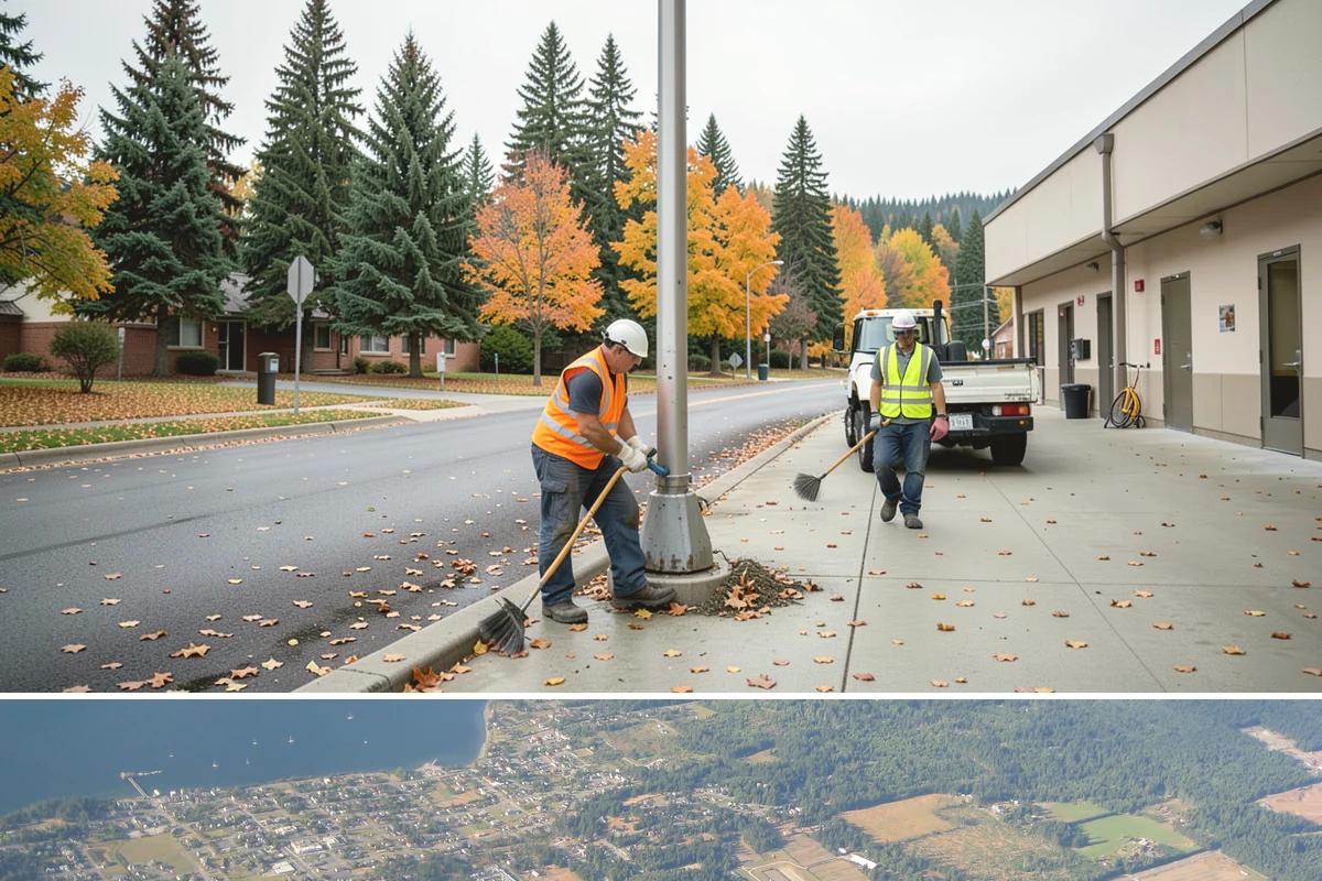 Snow Equipment Servicing in Coupeville, Island County, WA - This work is completed in fall so equipment is proven before Western Washington's first snow and ice events.