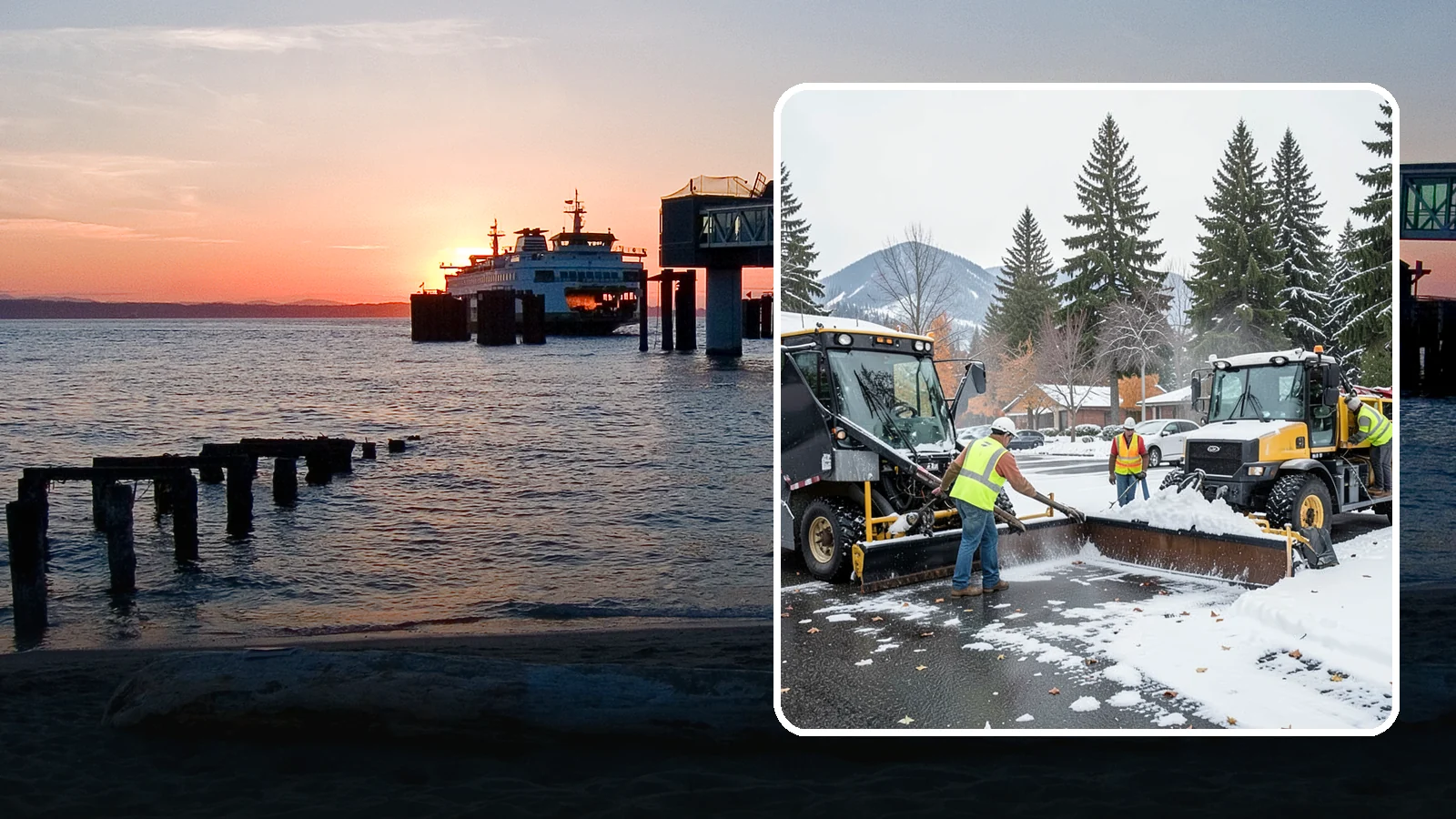Snow Equipment Servicing in Edmonds, Snohomish County, WA - Pre-season inspection and repair of plows, spreaders, and winter response equipment.