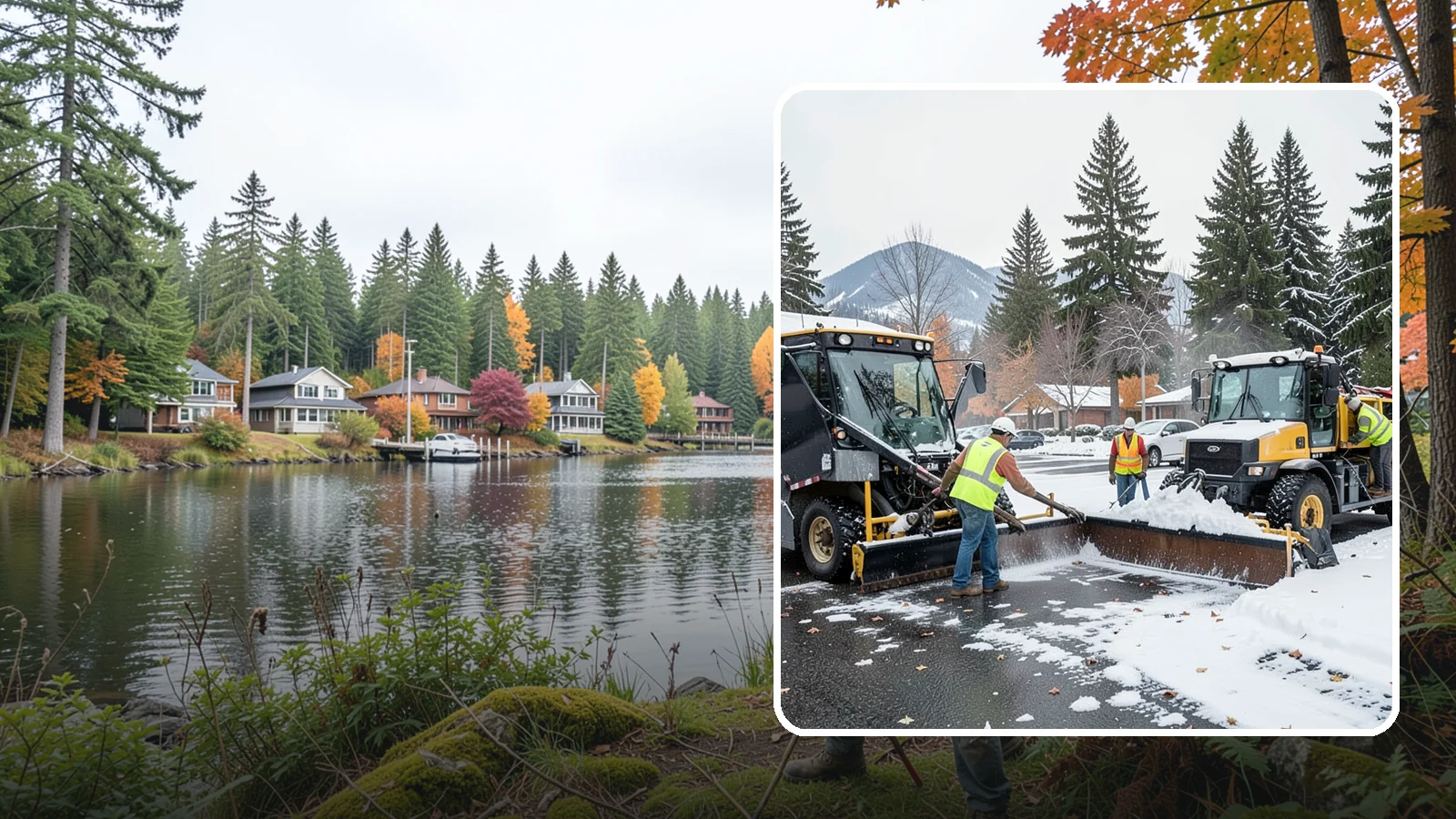 Snow Equipment Servicing in La Conner, Skagit County, WA - Pre-season inspection and repair of plows, spreaders, and winter response equipment.