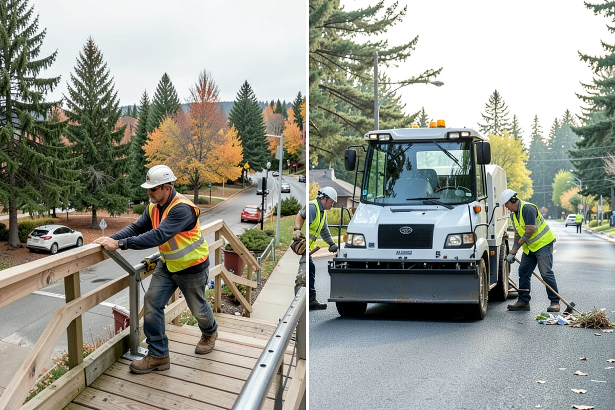 Snow Equipment Servicing in Lake Forest Park, King County, WA - Inspect plows, spreaders, and controls