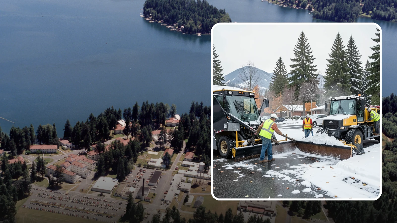 Snow Equipment Servicing in Lakewood, Pierce County, WA - Pre-season inspection and repair of plows, spreaders, and winter response equipment.