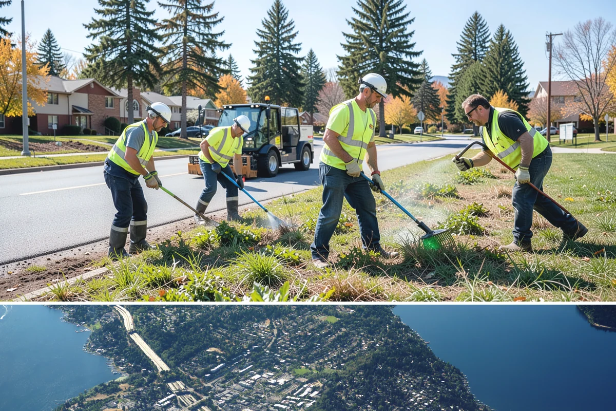 Snow Equipment Servicing in Mercer Island, King County, WA - This work is completed in fall so equipment is proven before Western Washington's first snow and ice events.