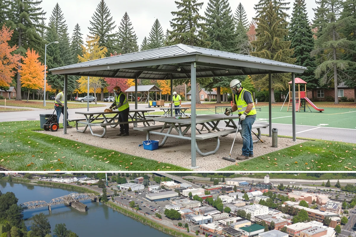 Snow Equipment Servicing in Mount Vernon, Skagit County, WA - This work is completed in fall so equipment is proven before Western Washington's first snow and ice events.