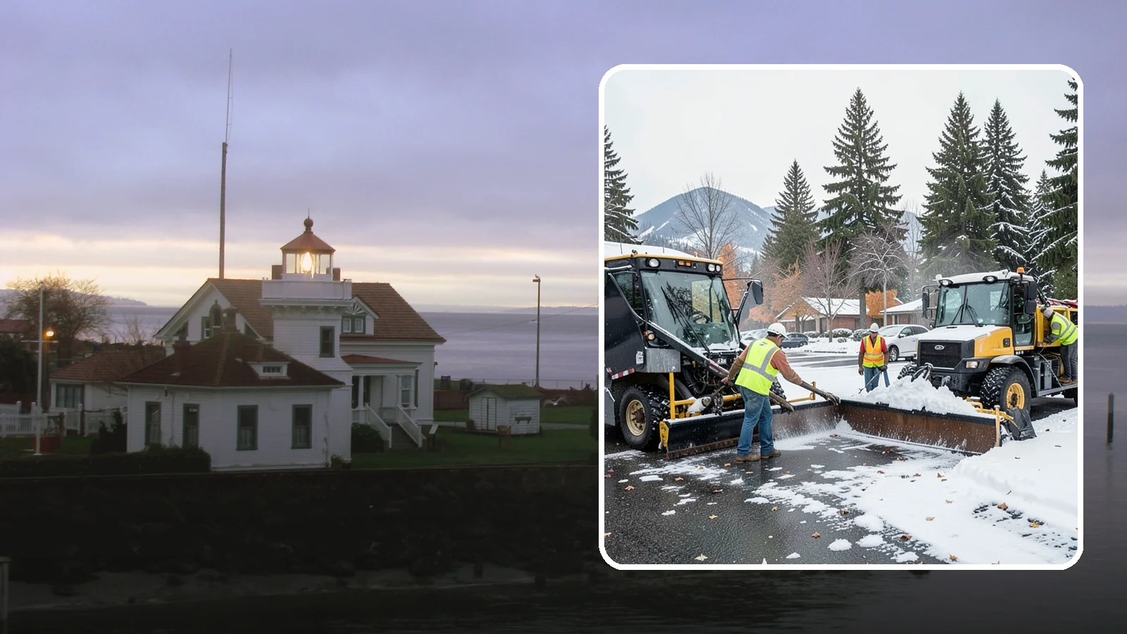 Snow Equipment Servicing in Mukilteo, Snohomish County, WA - Pre-season inspection and repair of plows, spreaders, and winter response equipment.