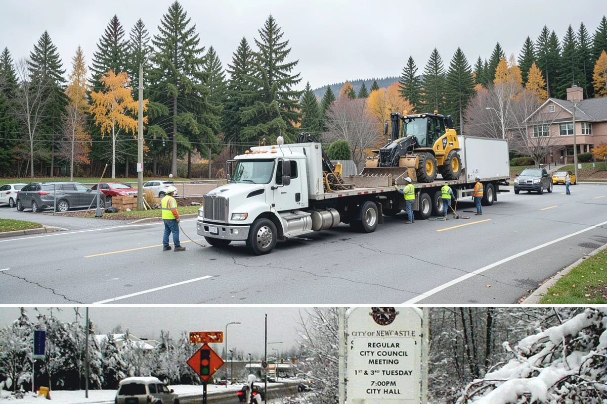Snow Equipment Servicing in Newcastle, King County, WA - This work is completed in fall so equipment is proven before Western Washington's first snow and ice events.