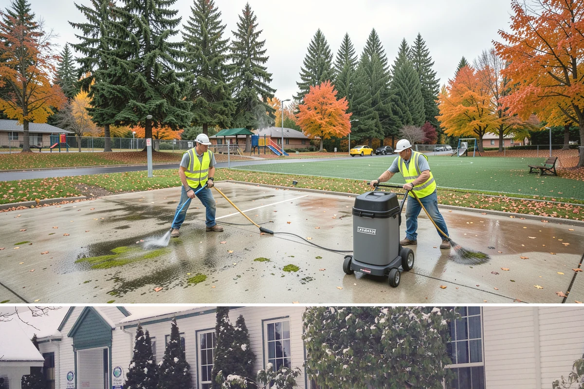 Snow Equipment Servicing in Pacific, King County, WA - This work is completed in fall so equipment is proven before Western Washington's first snow and ice events.