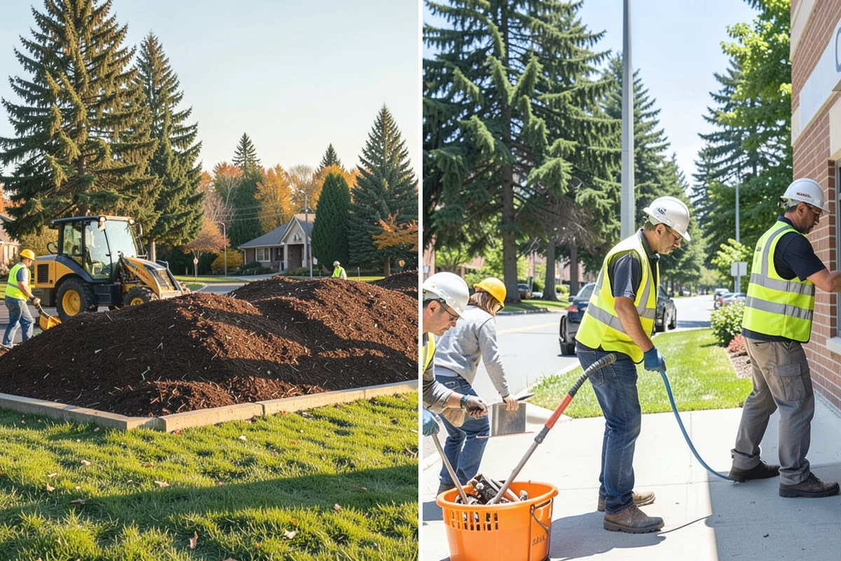 Snow Equipment Servicing in Redmond, King County, WA - Inspect plows, spreaders, and controls