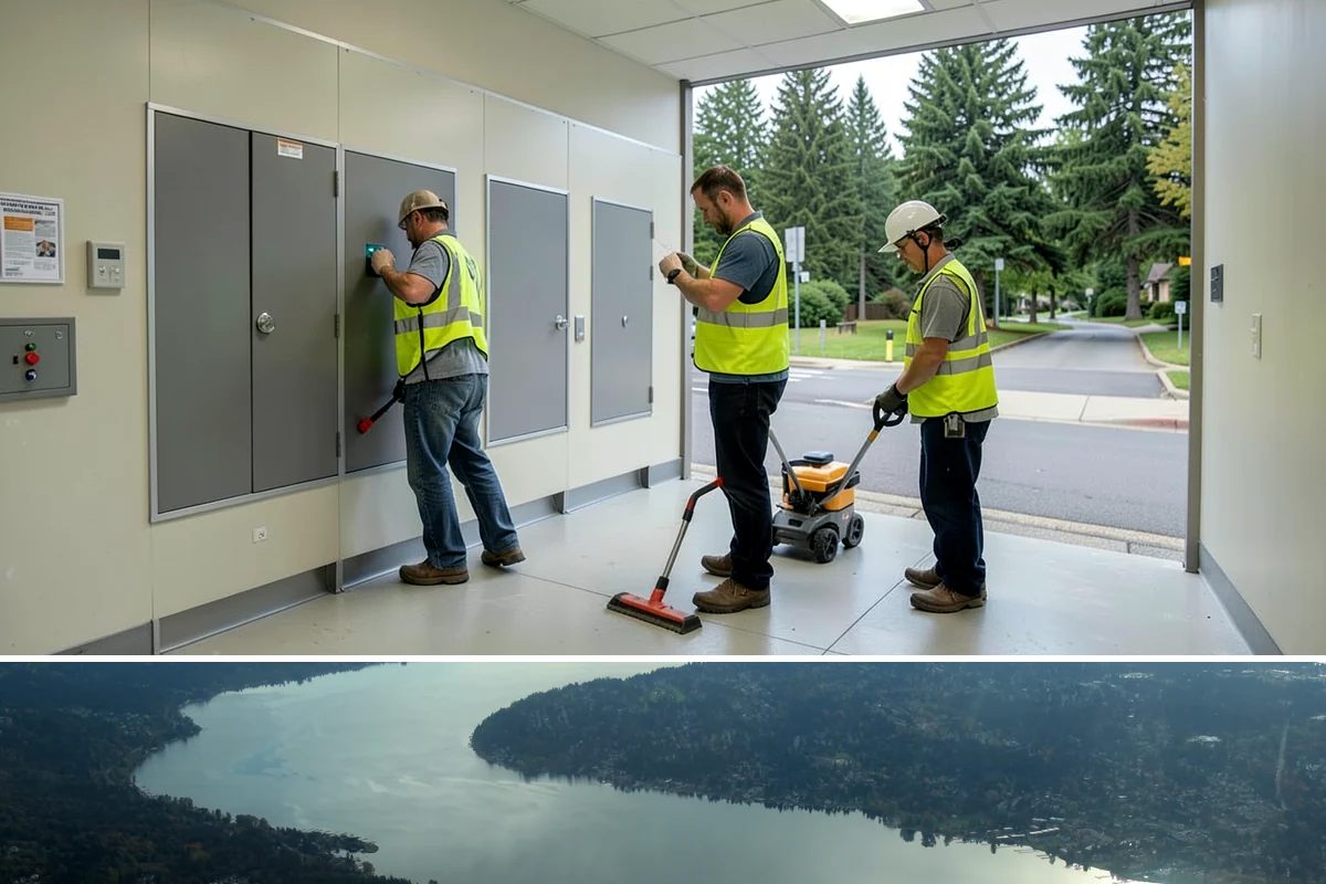 Snow Equipment Servicing in Sammamish, King County, WA - This work is completed in fall so equipment is proven before Western Washington's first snow and ice events.