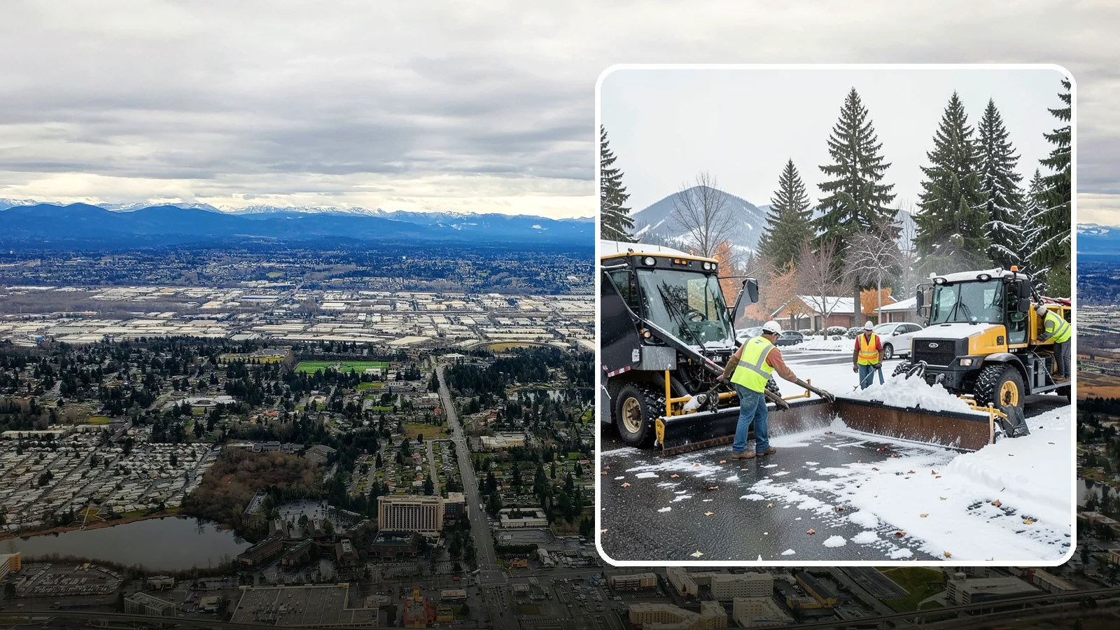 Snow Equipment Servicing in SeaTac, King County, WA - Pre-season inspection and repair of plows, spreaders, and winter response equipment.