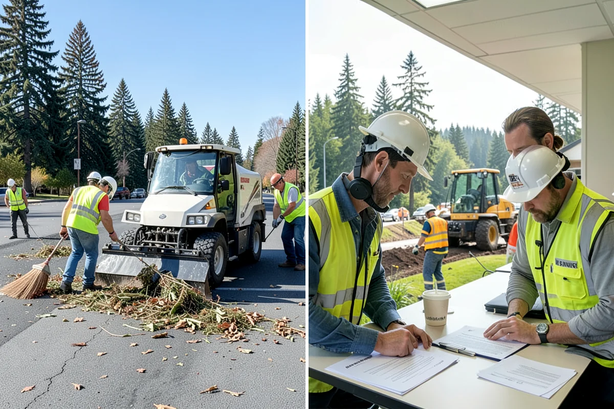 Snow Equipment Servicing in Sedro-Woolley, Skagit County, WA - Inspect plows, spreaders, and controls