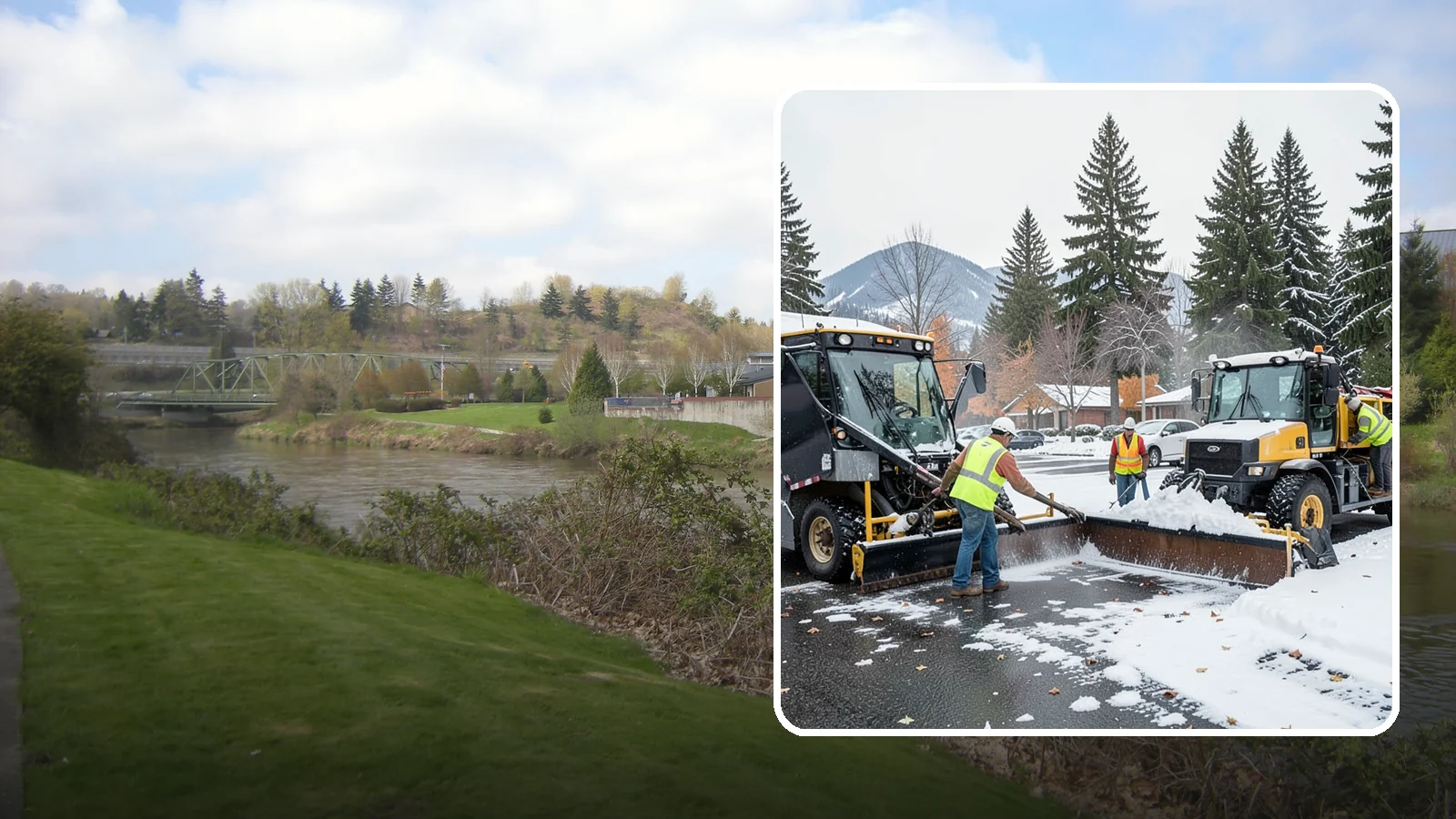 Snow Equipment Servicing in Tukwila, King County, WA - Pre-season inspection and repair of plows, spreaders, and winter response equipment.