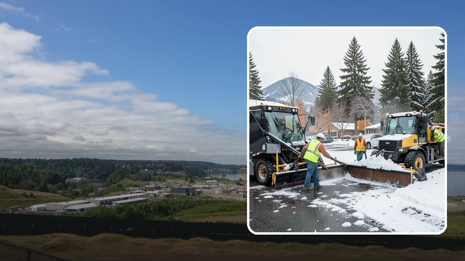 Snow Equipment Servicing in University Place, Pierce County, WA - Pre-season inspection and repair of plows, spreaders, and winter response equipment.