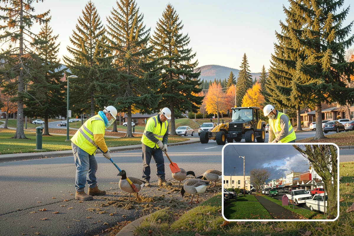 Snow Hauling in Arlington, Snohomish County, WA - Restores parking capacity lost to stacked snow piles