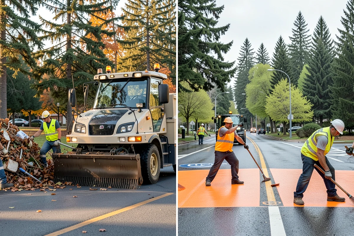 Snow Hauling in Arlington, Snohomish County, WA - Identify snow-storage piles and confirm approved disposal sites