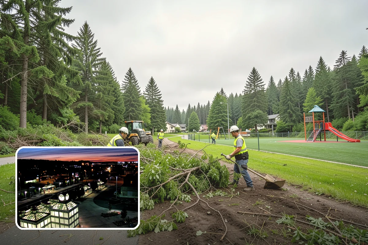 Snow Hauling in Auburn, King County, WA - Restores parking capacity lost to stacked snow piles