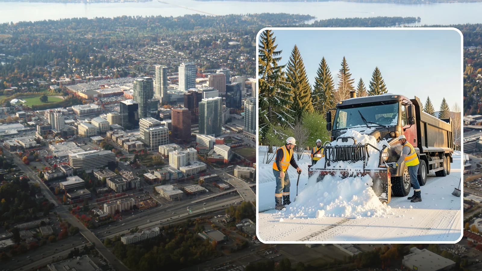 Snow Hauling in Bellevue, King County, WA - Load and haul accumulated snow away from lots, downtown corridors, and space-constrained sites to restore capacity.