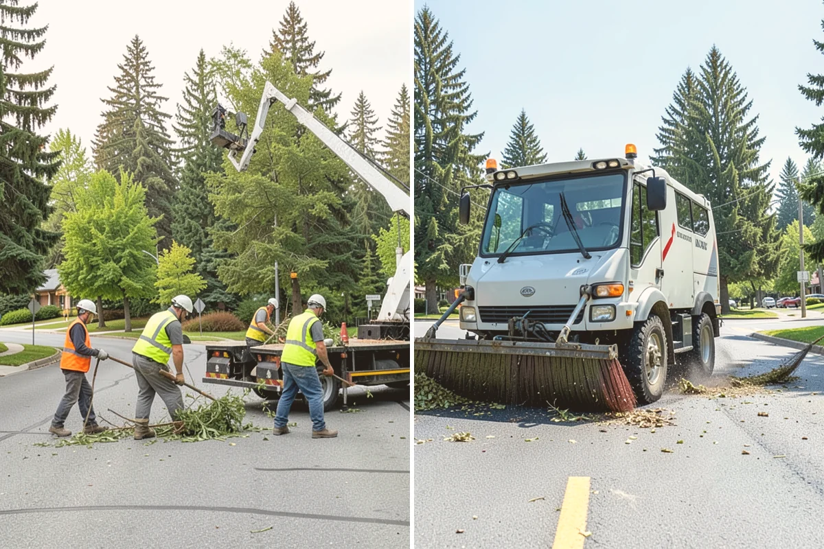 Snow Hauling in Bothell, King County, WA - Identify snow-storage piles and confirm approved disposal sites