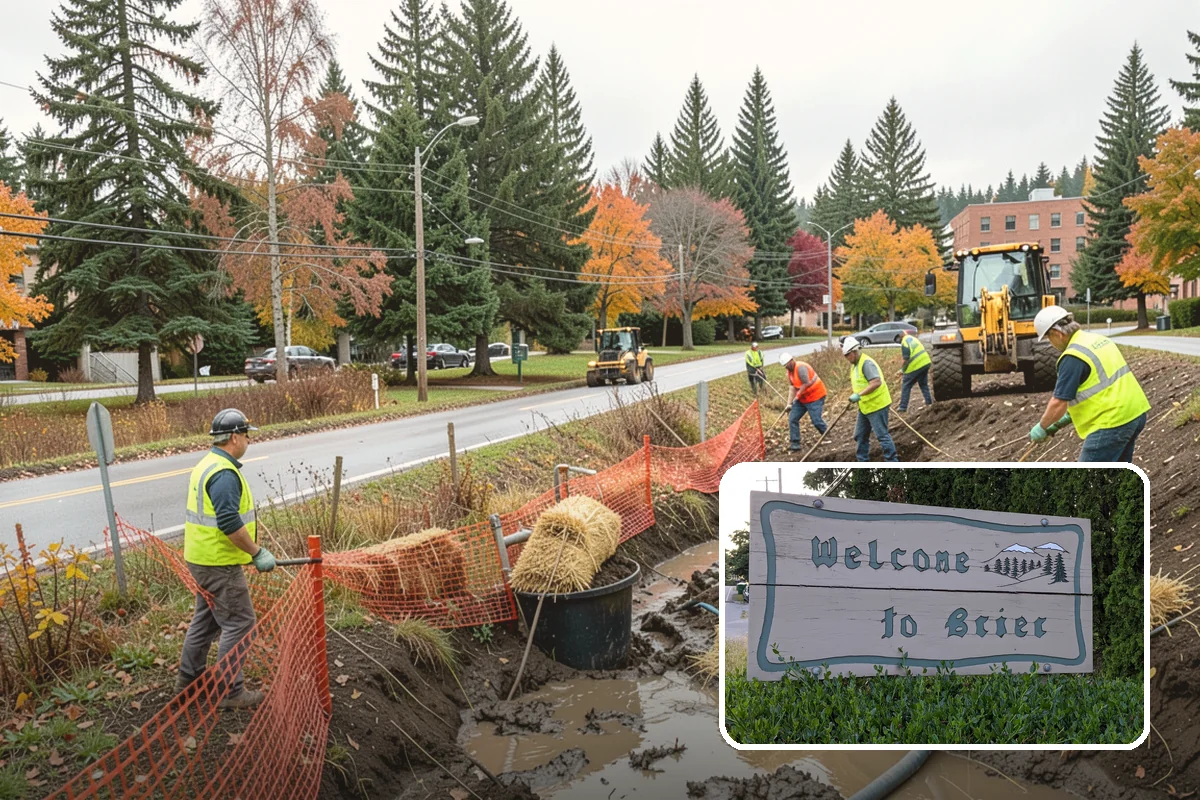 Snow Hauling in Brier, Snohomish County, WA - Restores parking capacity lost to stacked snow piles