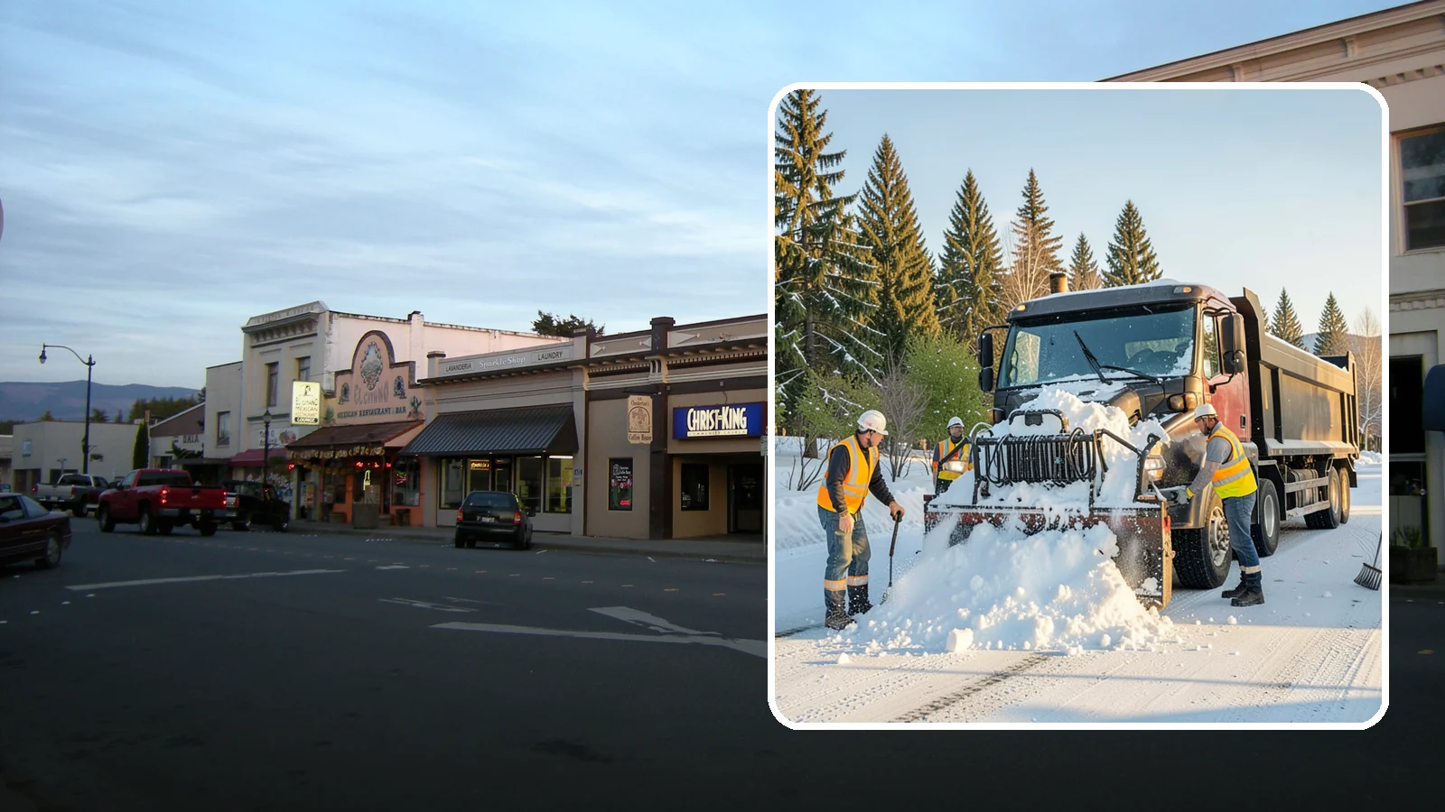 Snow Hauling in Burlington, Skagit County, WA - Load and haul accumulated snow away from lots, downtown corridors, and space-constrained sites to restore capacity.