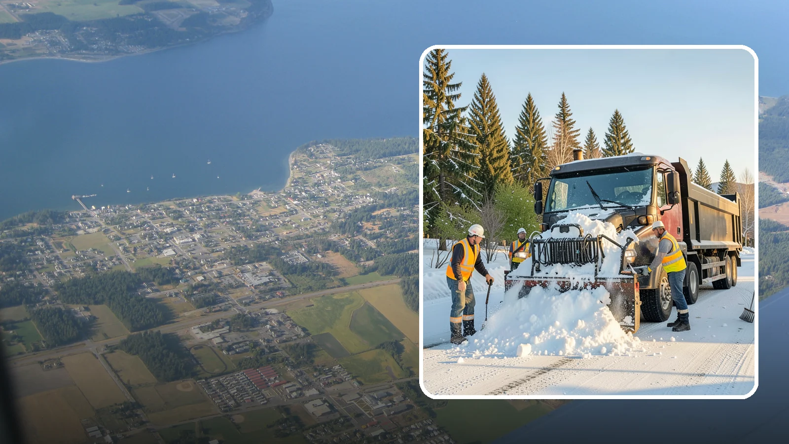 Snow Hauling in Coupeville, Island County, WA - Load and haul accumulated snow away from lots, downtown corridors, and space-constrained sites to restore capacity.