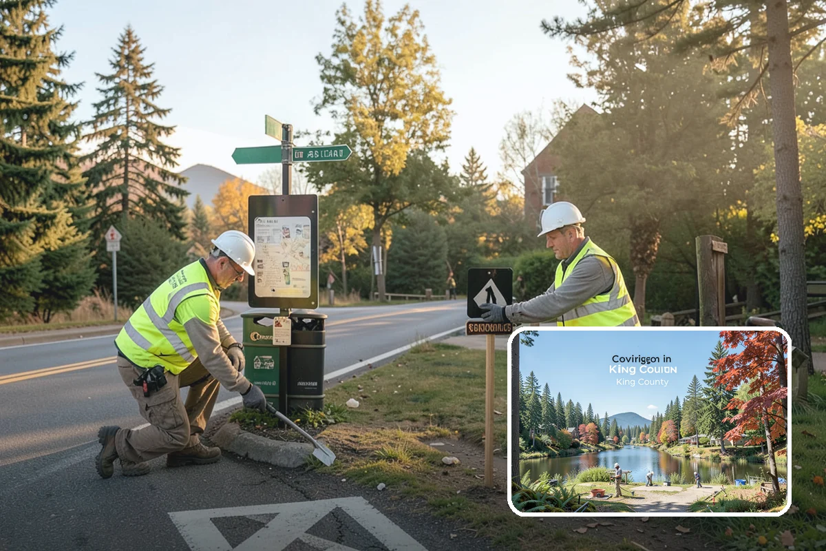 Snow Hauling in Covington, King County, WA - Restores parking capacity lost to stacked snow piles