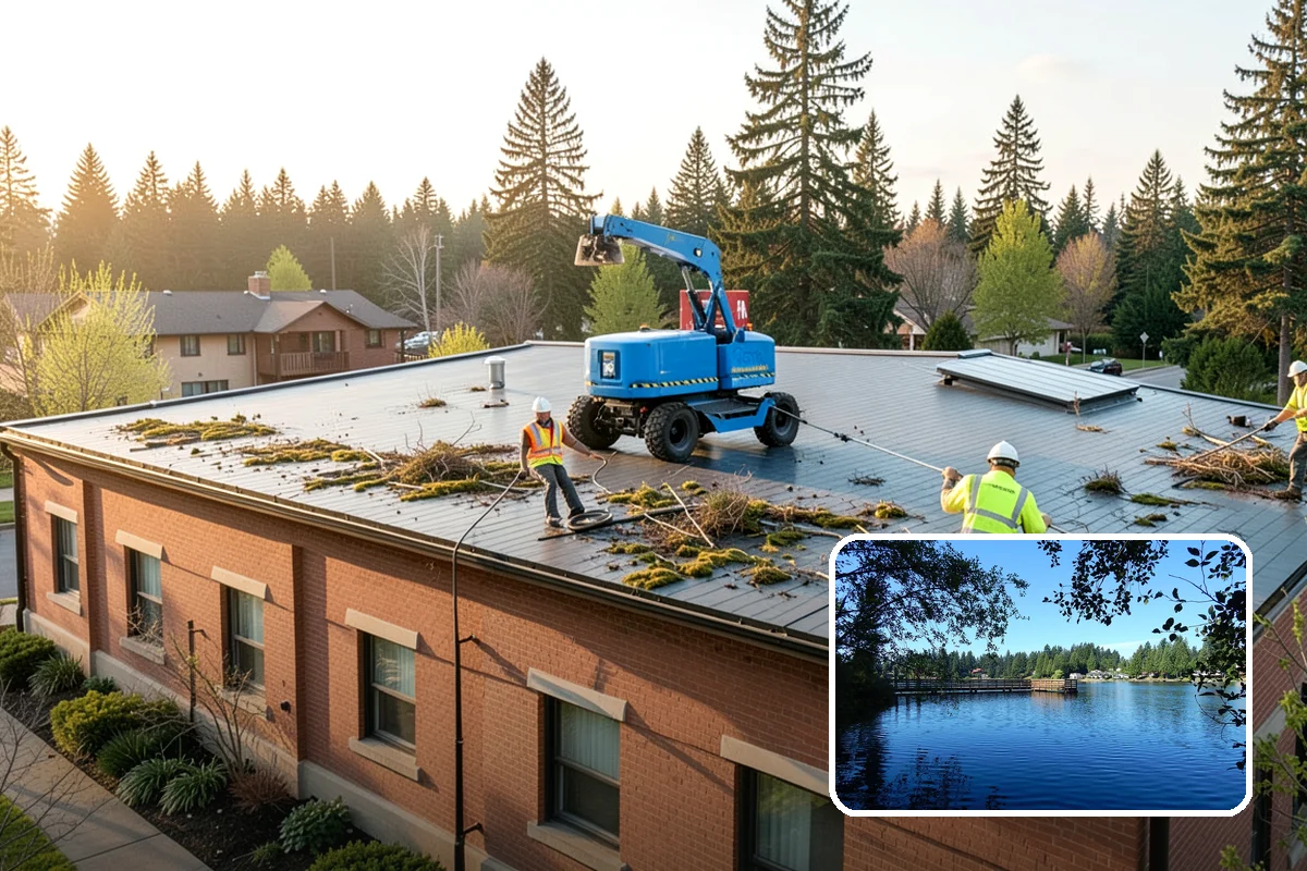 Snow Hauling in Federal Way, King County, WA - Restores parking capacity lost to stacked snow piles