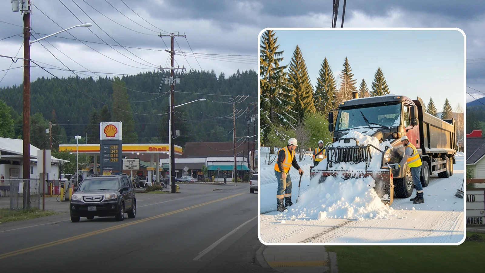 Snow Hauling in Granite Falls, Snohomish County, WA - Load and haul accumulated snow away from lots, downtown corridors, and space-constrained sites to restore capacity.