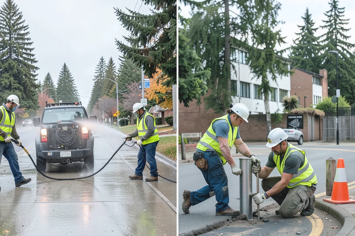 Snow Hauling in Granite Falls, Snohomish County, WA - Identify snow-storage piles and confirm approved disposal sites