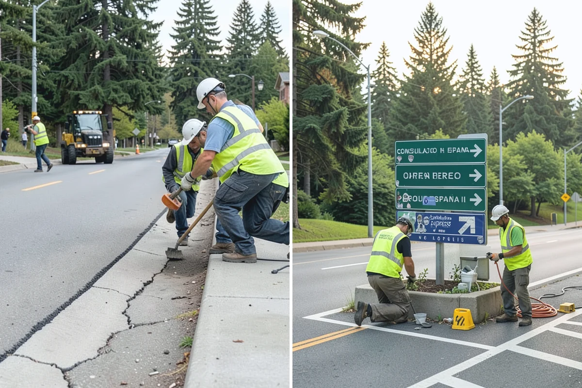 Snow Hauling in Hamilton, Skagit County, WA - Identify snow-storage piles and confirm approved disposal sites
