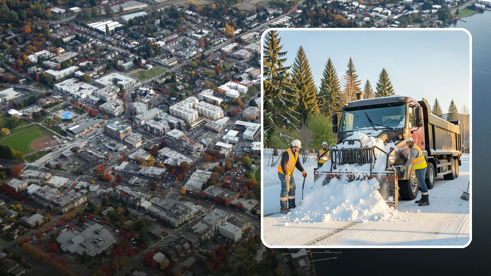 Snow Hauling in Kirkland, King County, WA - Load and haul accumulated snow away from lots, downtown corridors, and space-constrained sites to restore capacity.