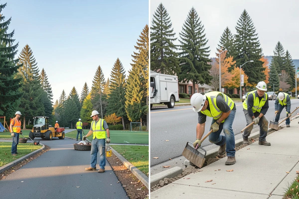 Snow Hauling in La Conner, Skagit County, WA - Identify snow-storage piles and confirm approved disposal sites