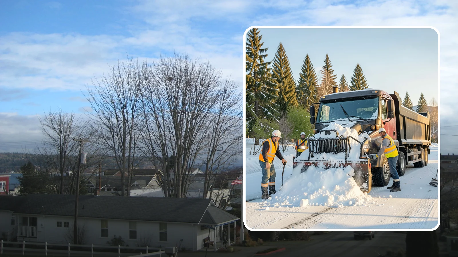 Snow Hauling in Langley, Island County, WA - Load and haul accumulated snow away from lots, downtown corridors, and space-constrained sites to restore capacity.