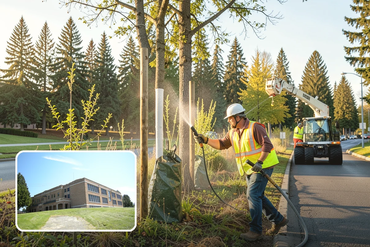 Snow Hauling in Maple Valley, King County, WA - Restores parking capacity lost to stacked snow piles