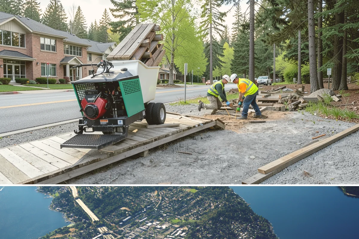 Snow Hauling in Mercer Island, King County, WA - Snow hauling follows significant winter storms and repeated events, typically needed in mid-winter when accumulation outpaces...