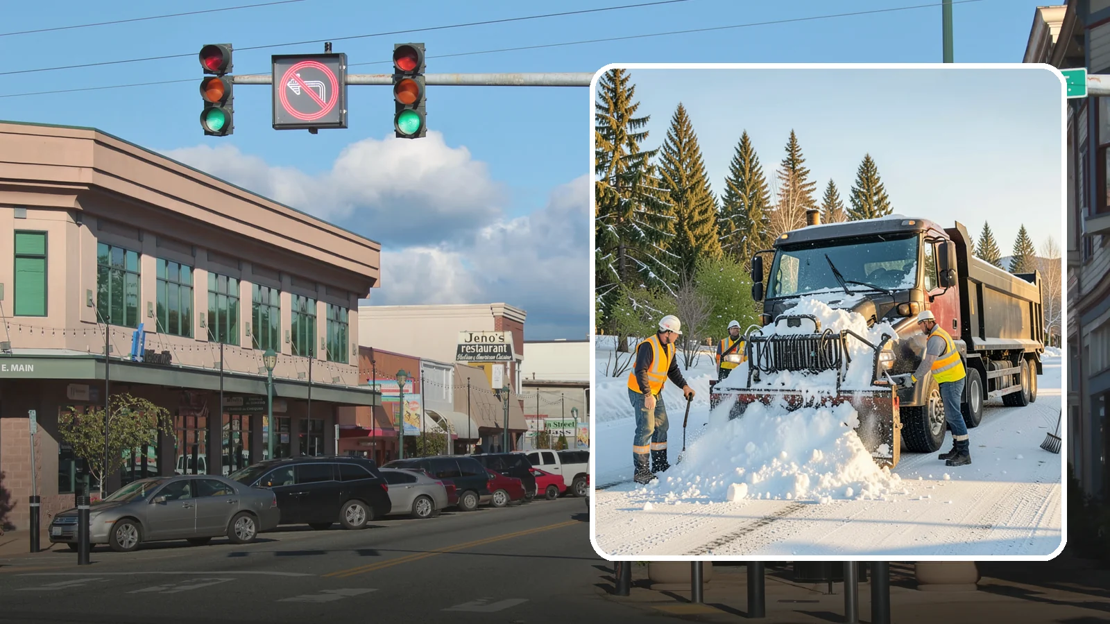 Snow Hauling in Monroe, Snohomish County, WA - Load and haul accumulated snow away from lots, downtown corridors, and space-constrained sites to restore capacity.