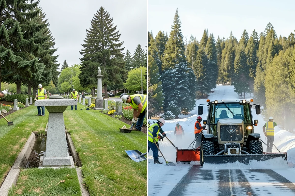 Snow Hauling in Normandy Park, King County, WA - Identify snow-storage piles and confirm approved disposal sites